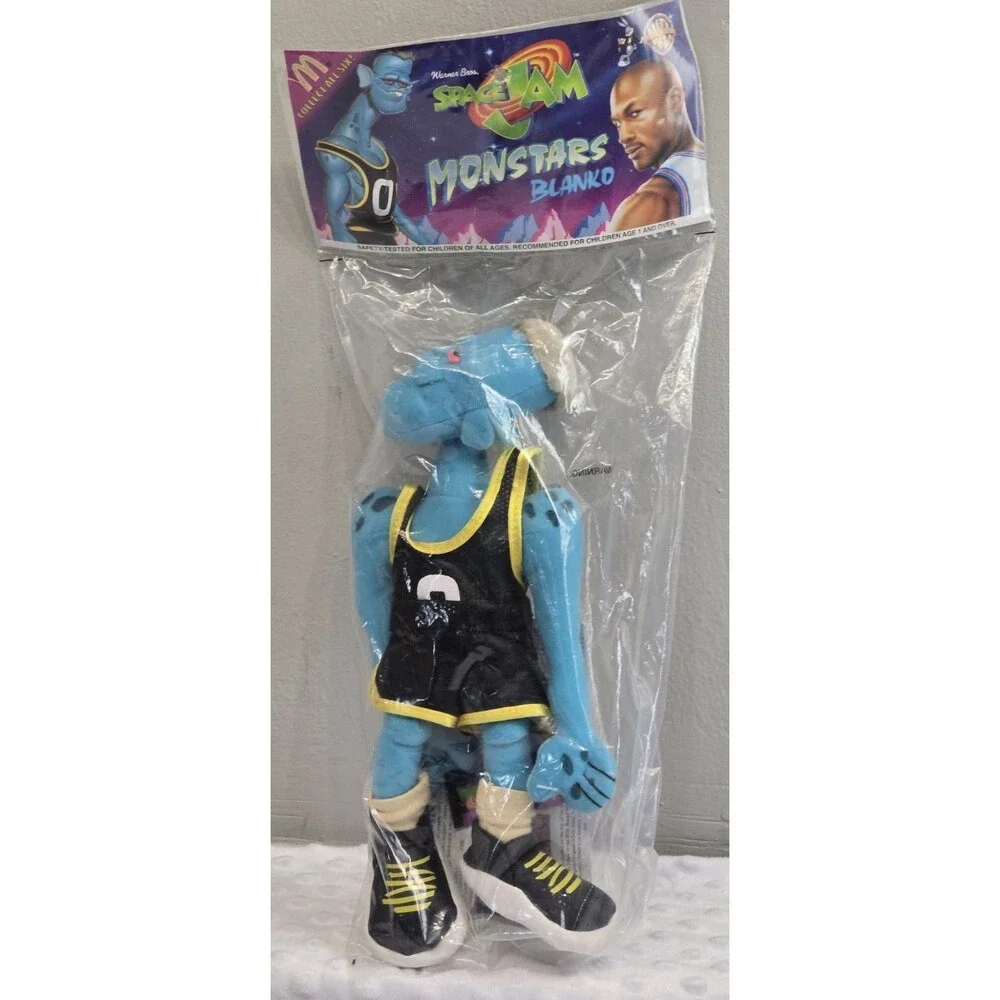 New 1996 McDonald's Happy Meal Toy Space Jam Monstars Blanko 11